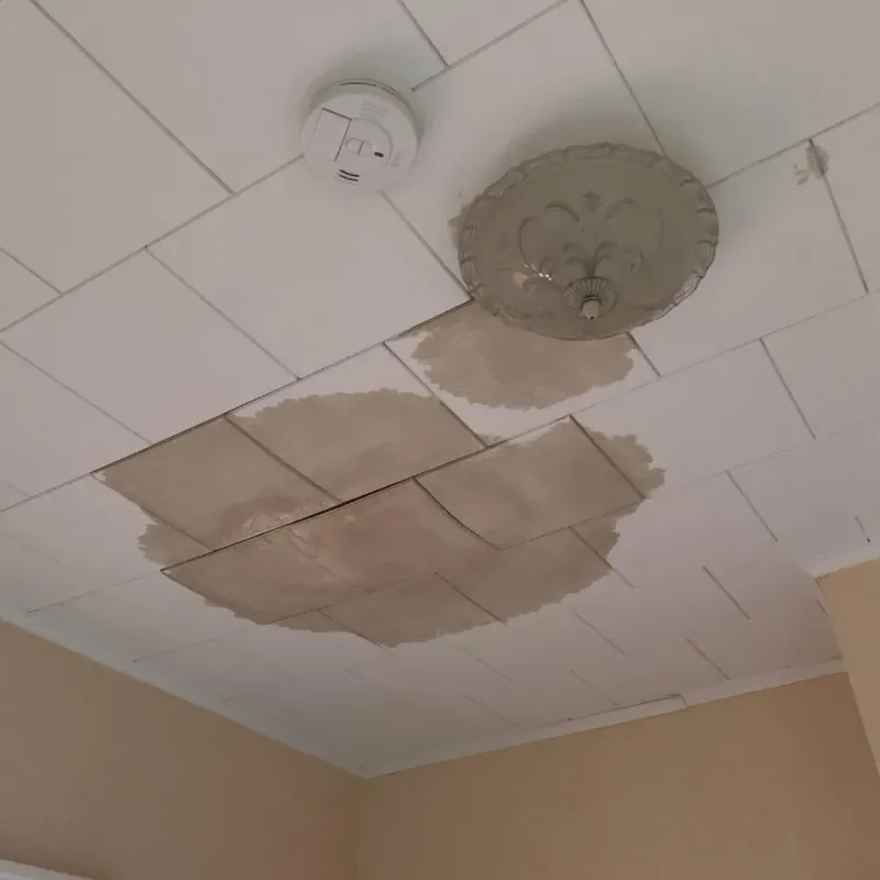 Ceiling Water Damage Repair in Stiles, PA