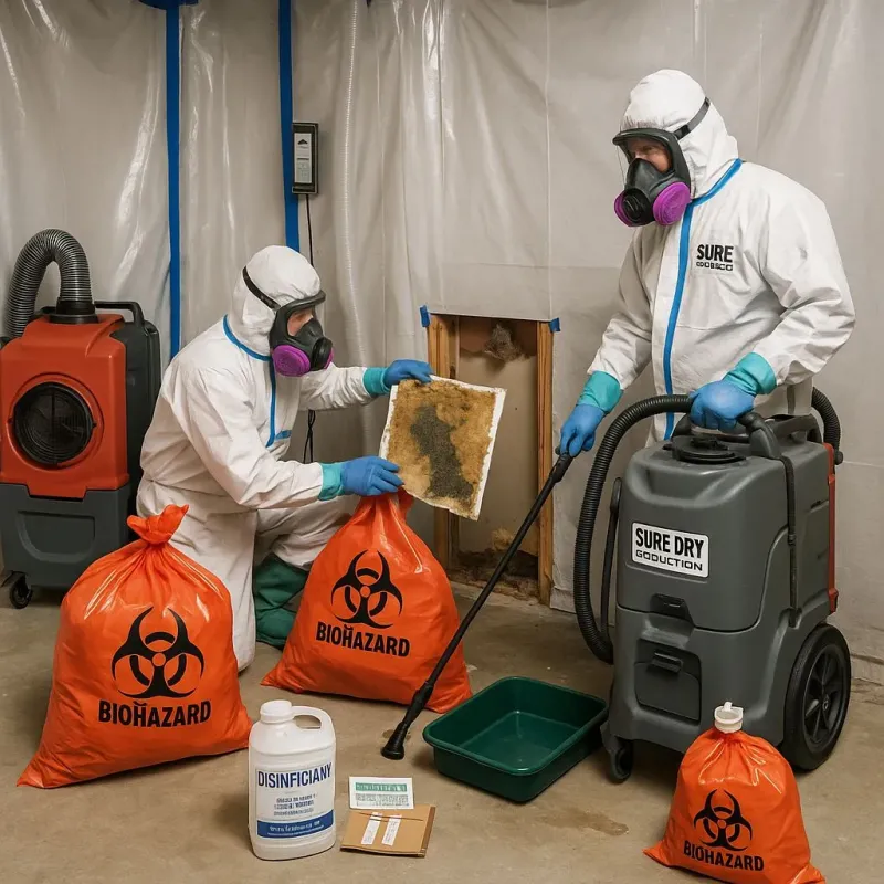 Contaminated Water Handling Protocols process in Stiles, PA